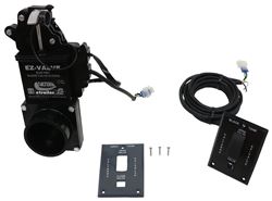 Valterra EZ Valve Electric Waste Valve for RV Black Water Tank - 3" Spigot to 3" Spigot - E40A-8