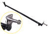 Trailer Axle Beam with Easy Grease Spindles - 4" Drop - 89" Long - 3,500 lbs