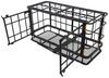 enclosed carrier 24x60 etrailer cargo for 2 inch hitches - steel 500 lbs