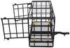 enclosed carrier tilting 24x60 etrailer cargo for 2 inch hitches - steel 500 lbs