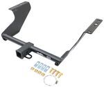 etrailer Trailer Hitch Receiver - Custom Fit - Matte Black Finish - Class III - 2"             
