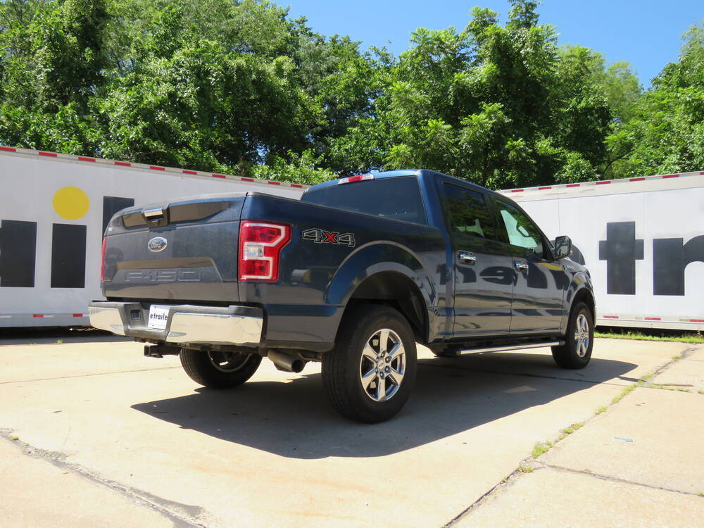 2020 Ford F150 etrailer Trailer Hitch Receiver Custom Fit Matte Black Finish Class III 2"
