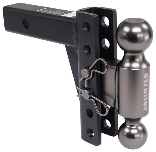 etrailer Adjustable 2-Ball Mount - 2