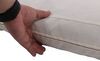 rv mattress bunk cover for etrailer edream bed mattresses - 73 inch long x 33 wide natural