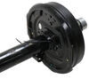leaf spring suspension easy lube spindles trailer axle w/ electric brakes - grease 6 on 5-1/2 bolt pattern 95 inch long 000 lbs