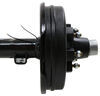 leaf spring suspension 95 inch long trailer axle w/ electric brakes - easy grease 6 on 5-1/2 bolt pattern 000 lbs