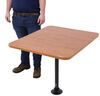 table with legs 38l x 30w inch etrailer rv dinette - surface mount 38 long 30 wide cherry wood