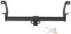 custom fit hitch class iii etrailer trailer receiver - matte black finish 2 inch