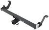 custom fit hitch etrailer trailer receiver - matte black finish class iii 2 inch