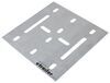 e-track tie down anchors etrailer backing plate w/ hardware - galvanized steel 6 inch long x wide qty 1