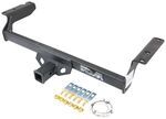 etrailer Trailer Hitch Receiver - Custom Fit - Matte Black Finish - Class III - 2"             