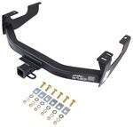 etrailer Trailer Hitch Receiver - Custom Fit - Matte Black Finish - Class III - 2"             