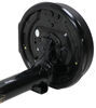 leaf spring suspension 8 on 6-1/2 inch trailer axle w/ electric brakes - 4 drop bolt pattern 94 long 7 000 lbs