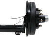 leaf spring suspension 94 inch long trailer axle w/ electric brakes - 4 drop 8 on 6-1/2 bolt pattern 7 000 lbs