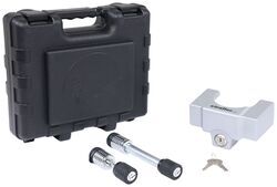 etrailer Hitch and Coupler Lock Set - 2" and 2-1/2" Hitches - 2-5/16" Ball - e94FV