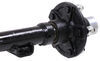 leaf spring suspension easy lube spindles trailer axle with idler hubs - 5 on 4-1/2 bolt pattern 60 inch long 2 200 lbs