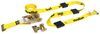 e-track straps etrailer e track wheel tie-down with roller idler and ratchet - 2 inch x 12' 1 333 lbs