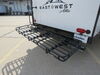 2022 east to west alta travel trailer  cargo carrier 500 lbs 24x84 etrailer for rv bumper - steel folding