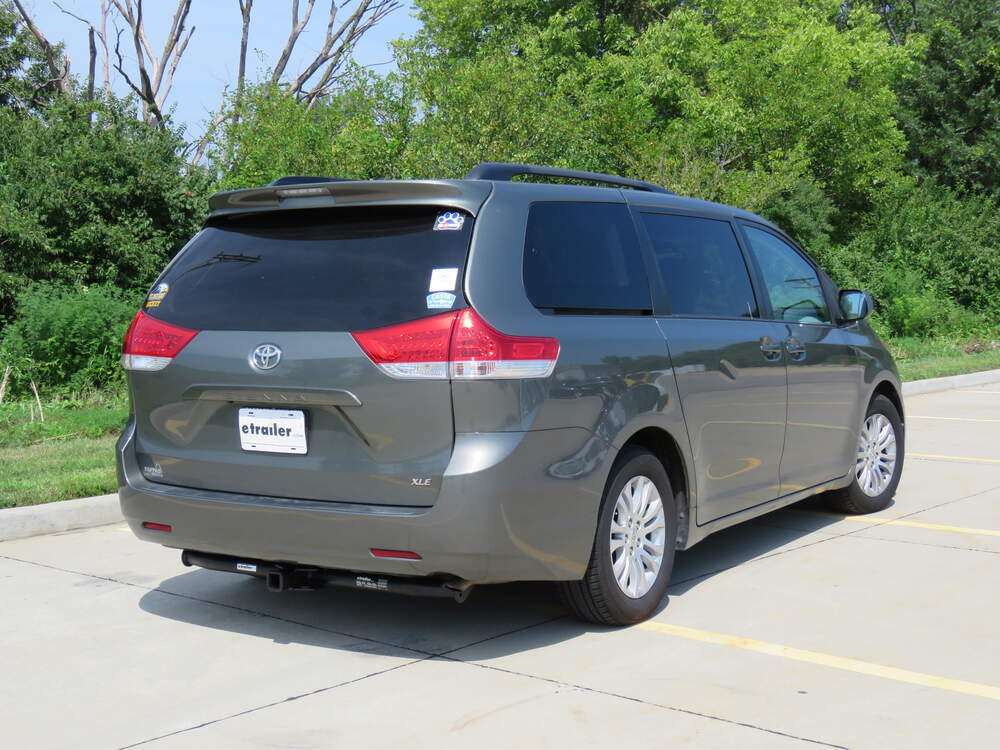 2011 Toyota Sienna etrailer Trailer Hitch Receiver - Custom Fit - Matte ...