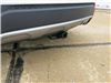 2013 hyundai santa fe  custom fit hitch class iii etrailer trailer receiver - matte black finish 2 inch