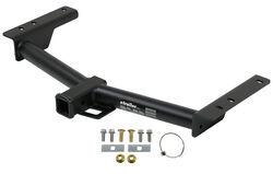 etrailer Trailer Hitch Receiver - Custom Fit - Matte Black Finish - Class III - 2"             
