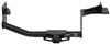 custom fit hitch etrailer trailer receiver - matte black finish class iii 2 inch