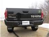 2013 toyota tacoma  custom fit hitch class iii etrailer trailer receiver - matte black finish 2 inch