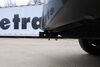 2017 ram 1500  custom fit hitch 1000 lbs wd tw etrailer trailer receiver - matte black finish class iii 2 inch