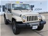 2011 jeep wrangler  custom fit hitch 500 lbs wd tw on a vehicle