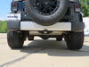 2014 jeep wrangler unlimited  custom fit hitch class iii etrailer trailer receiver - matte black finish 2 inch