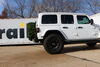 2024 jeep wrangler unlimited  custom fit hitch class iii etrailer trailer receiver - matte black finish 2 inch