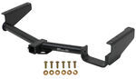 etrailer Trailer Hitch Receiver - Custom Fit - Matte Black Finish - Class III - 2"             