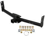 etrailer Trailer Hitch Receiver - Custom Fit - Matte Black Finish - Class III - 2"             