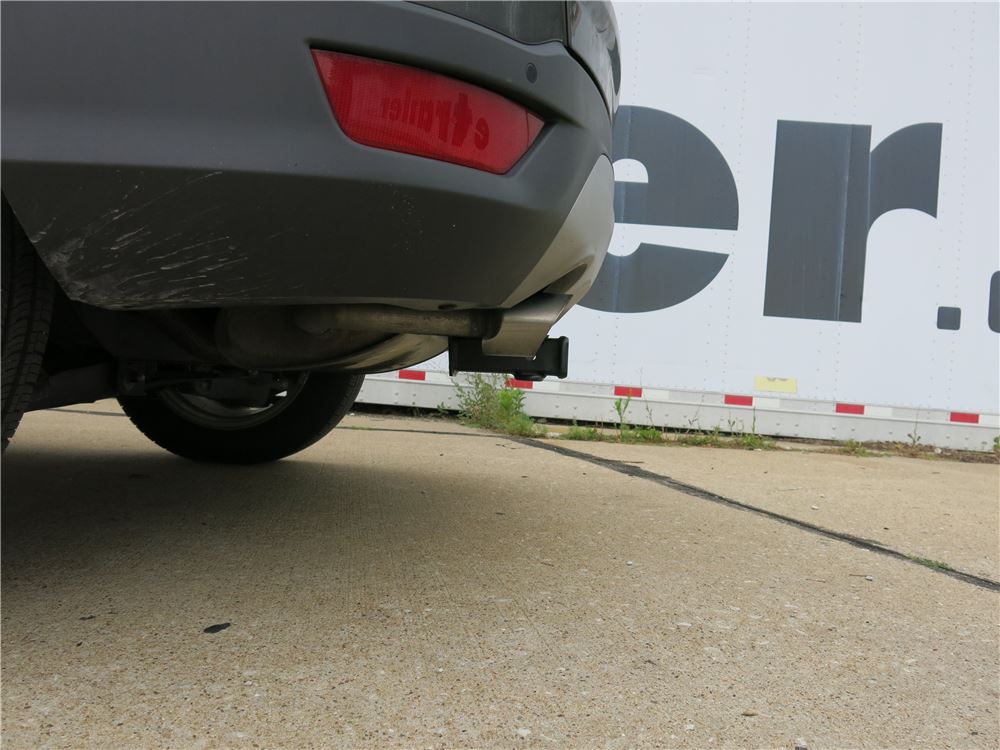 2015 Ford Escape etrailer Trailer Hitch Receiver - Custom Fit - Matte Black Finish - Class III - 2"