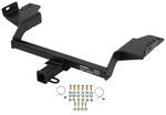 etrailer Trailer Hitch Receiver - Custom Fit - Matte Black Finish - Class III - 2"             