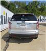 2013 ford explorer  custom fit hitch 500 lbs wd tw etrailer trailer receiver - matte black finish class iii 2 inch