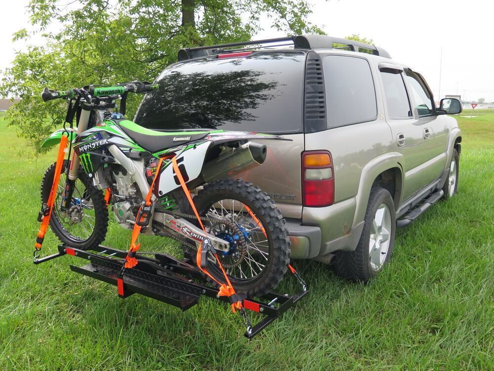 etrailer Motorcycle Carrier w/ Ramp for 2