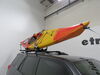 0  fishing kayak roof mount carrier etrailer w/ tie-downs - j-style folding clamp on