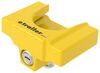 surround lock fits 1-7/8 inch ball 2 etrailer trailer coupler - flat lip and couplers aluminum yellow