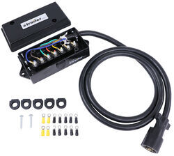 etrailer Trailer Wiring 7-Way Upgrade Kit w/ Junction Box and RV Style Connector