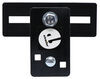 angle-iron railing mount 1-1/2 inch frame 2 etrailer spare tire carrier for trailer with - clamp on