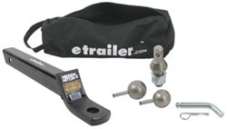 etrailer Ball Mount Kit - Super Extra-Long - 3/4" Rise or 2" Drop - 6,000 lbs - EBMK2EL