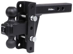 BulletProof Hitches 2-Ball Mount for 2" Hitch - 5-1/4" Drop, 5-1/2" Rise - 30,000 lbs - ED204