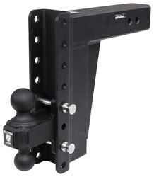 BulletProof Hitches 2-Ball Mount for 3" Hitch - 11-1/4" Drop, 10-1/4" Rise - 36K - ED3010