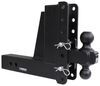 adjustable ball mount 2 inch 2-5/16 two balls bulletproof hitches 2-ball for 3 hitch - 8 drop/rise 36 000 lbs