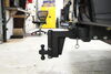 0  adjustable ball mount 12000 lbs gtw 36000 bulletproof hitches 2-ball for 3 inch hitch - 9-1/4 drop 8-1/4 rise 36 000