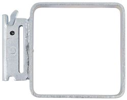 Brophy Horizontal Tool Holder for E-Track - Zinc Plated Steel - 4" Long x 4" Wide