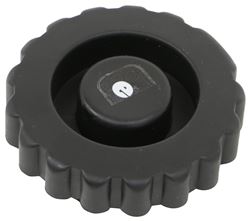 Replacement Manual Override Cap for etrailer A-Frame Electric Jack - Black - EJ-3520-BCP