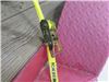 0  flatbed trailer truck bed - 1 inch wide erickson ratchet tie-down strap w/ double j-hooks x 25' 000 lbs