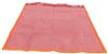 roadside emergency safety flag erickson mesh w/ grommets - 18 inch long x wide fluorescent red
